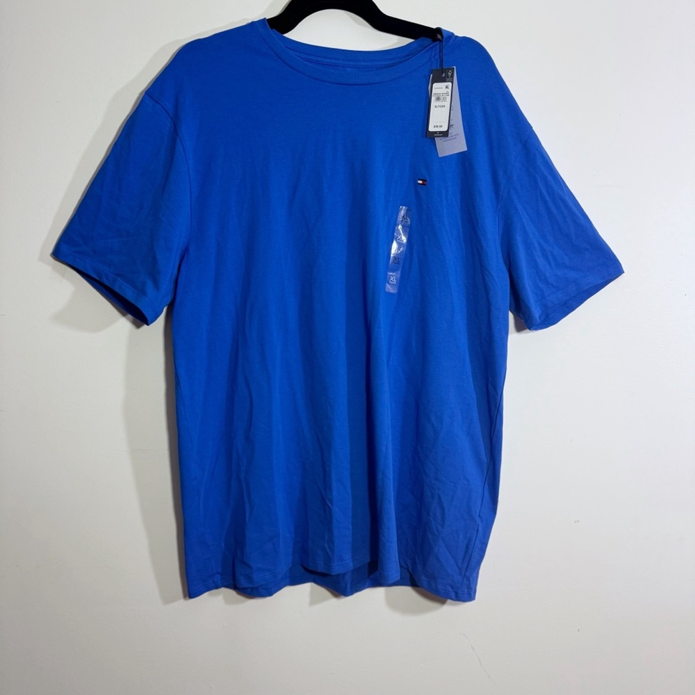 Tommy Hilfiger XL Blue Performance T Shirt Quick Dry Wicking NWT